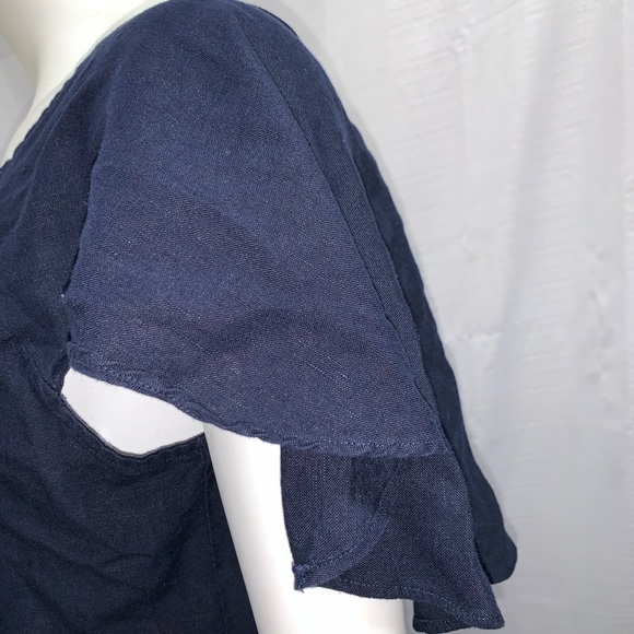 Ann Taylor Flutter Sleeve Top - Picture 3 of 3